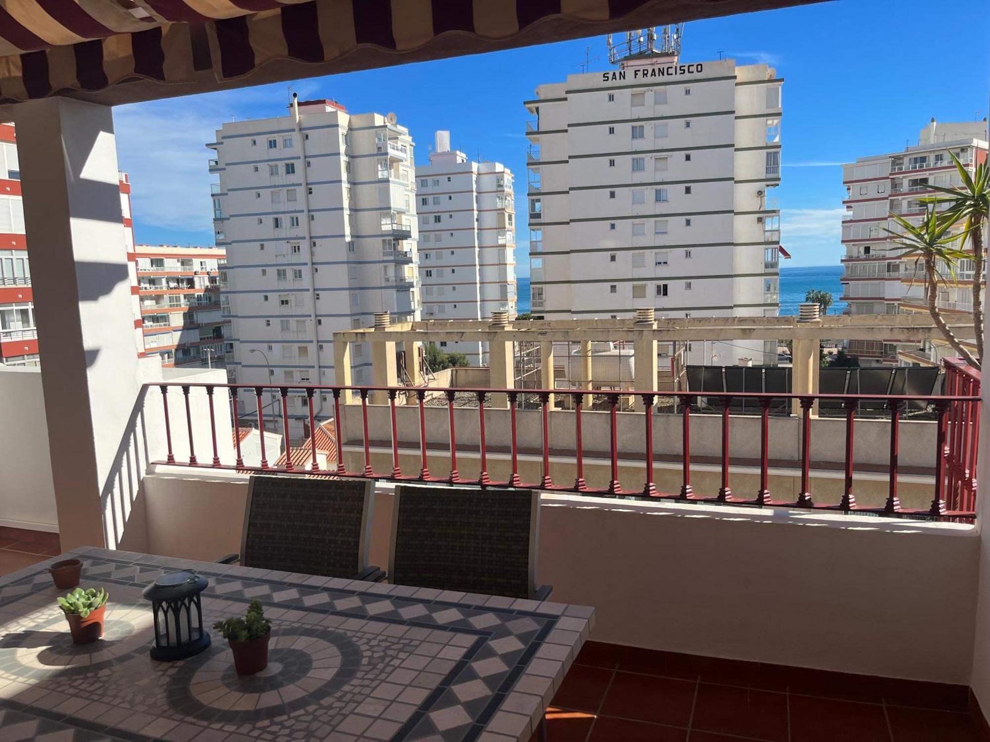 Atico Con Vistas Cerca Del Mar - Penthouse - Parking - Terraza Lejlighed Torre Del Mar Eksteriør billede